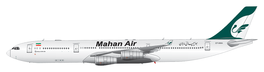 ایرباس A340-300 ماهان ایر