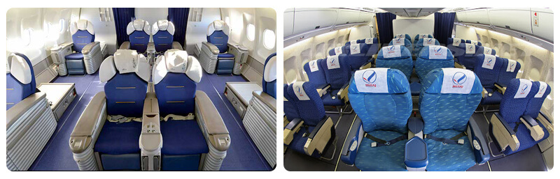 داخل هواپیمای معراج